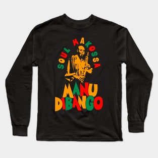 Manu Dibango - Soul Makossa: Funk Icon Tribute Design for T-Shirts Long Sleeve T-Shirt